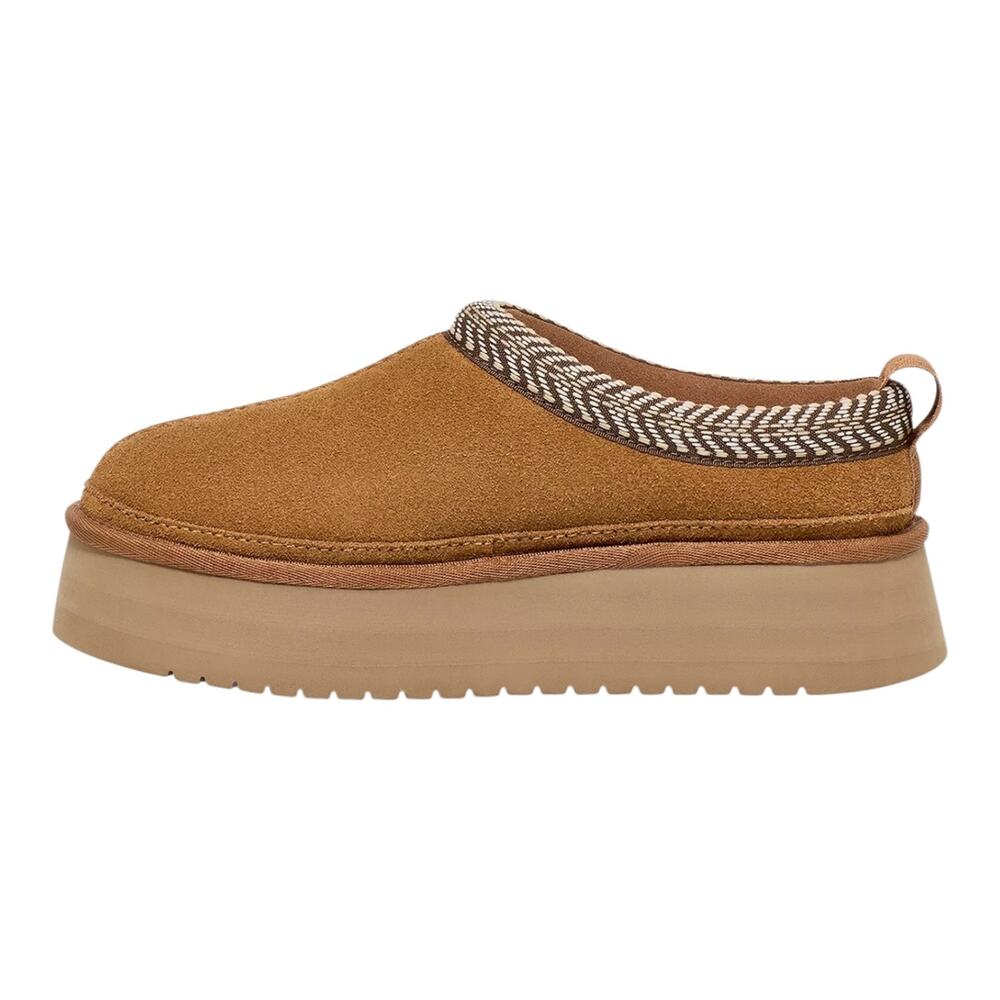 Koolaburra by UGG Women's Burree Slip On Platform Slipper Booties Brown Size 7 - Picture 2 of 4